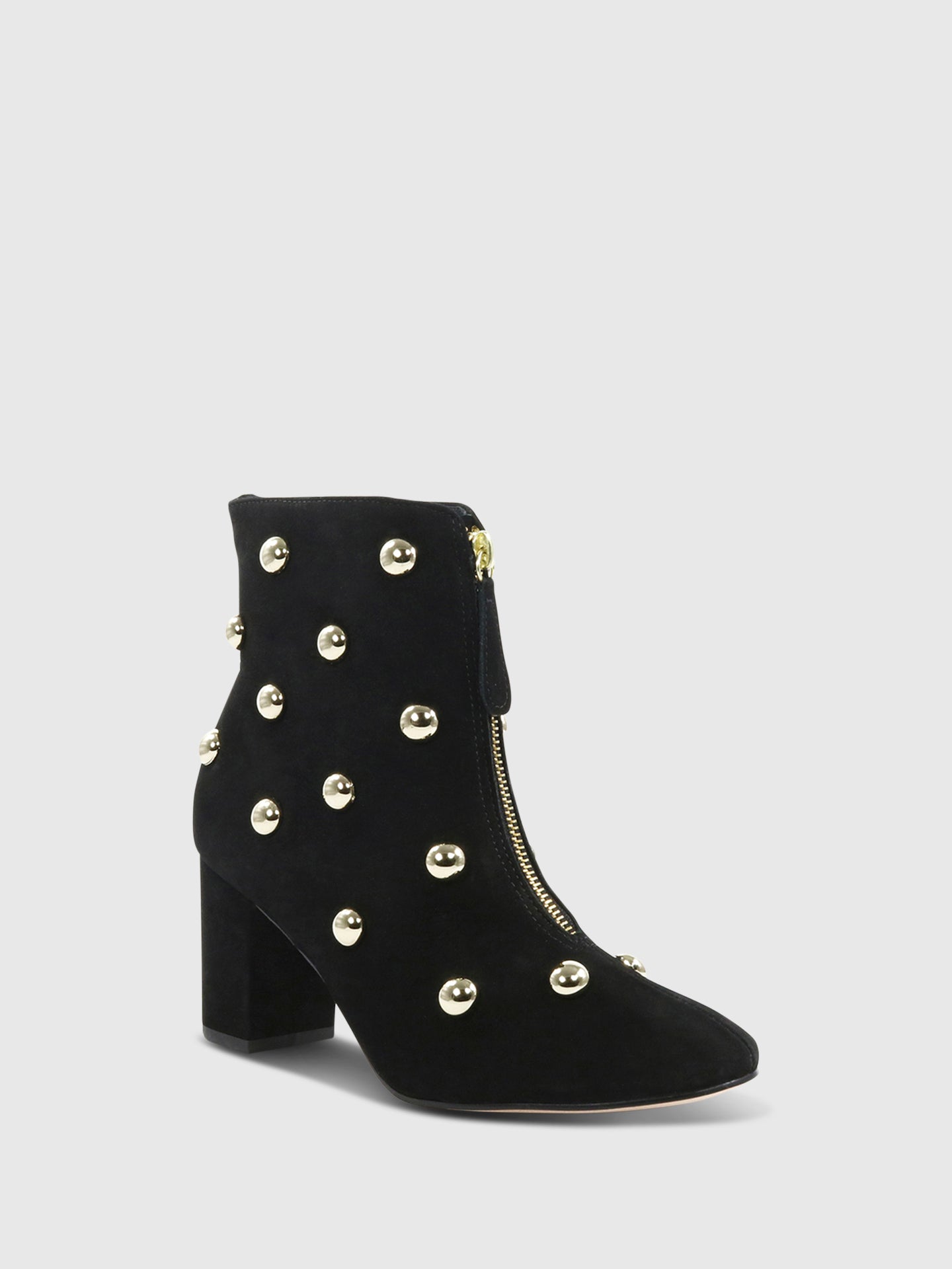 PARODI SHOES Botins com Apliques 82/3711 Preto